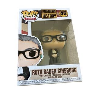 Funko Ruth Bader Ginsburg American History #45 Pop Icon